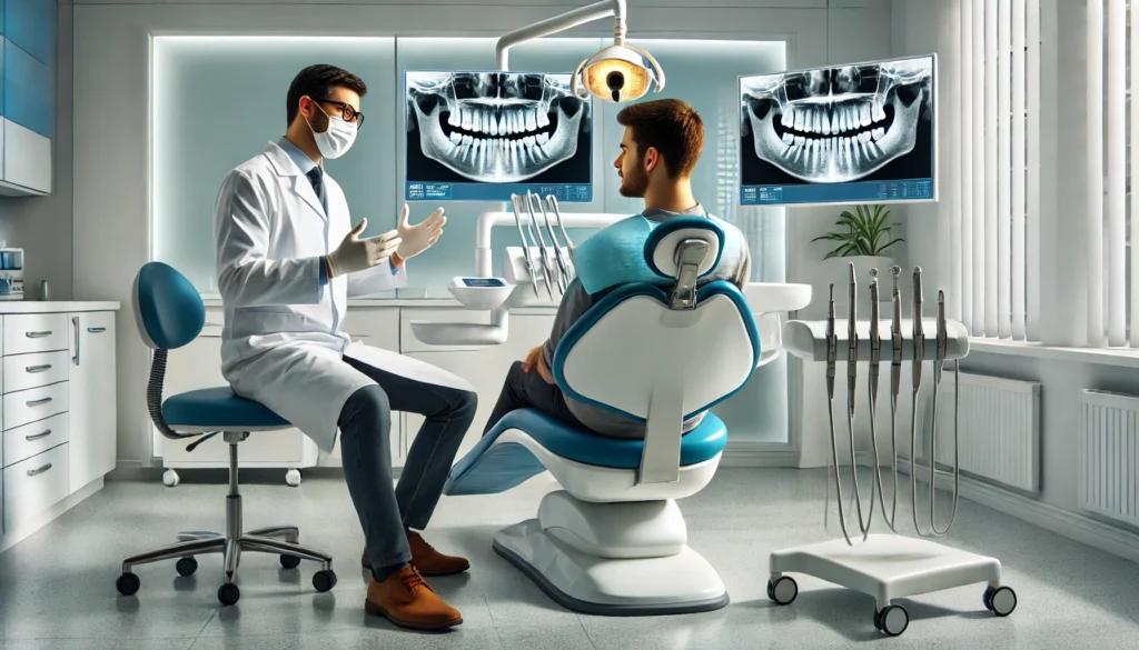 Alanya’da eksik dişlerin yerini alan estetik ve sağlam diş implantı tedavisi.
