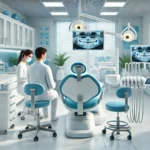 Alanya diş kliniğinde tedavi hizmeti alan bir hasta.