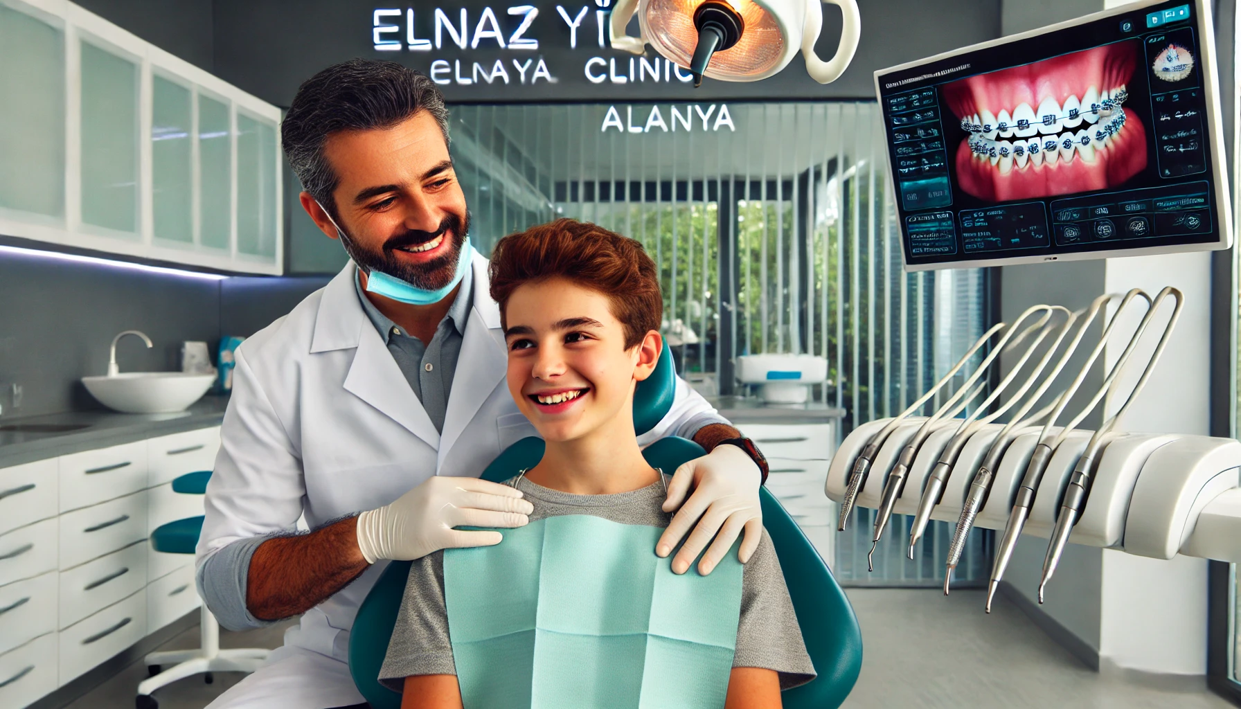 Elnaz Yıldız Kliniği, Alanya’da diş teli tedavisinde uzman çözümler sunuyor.