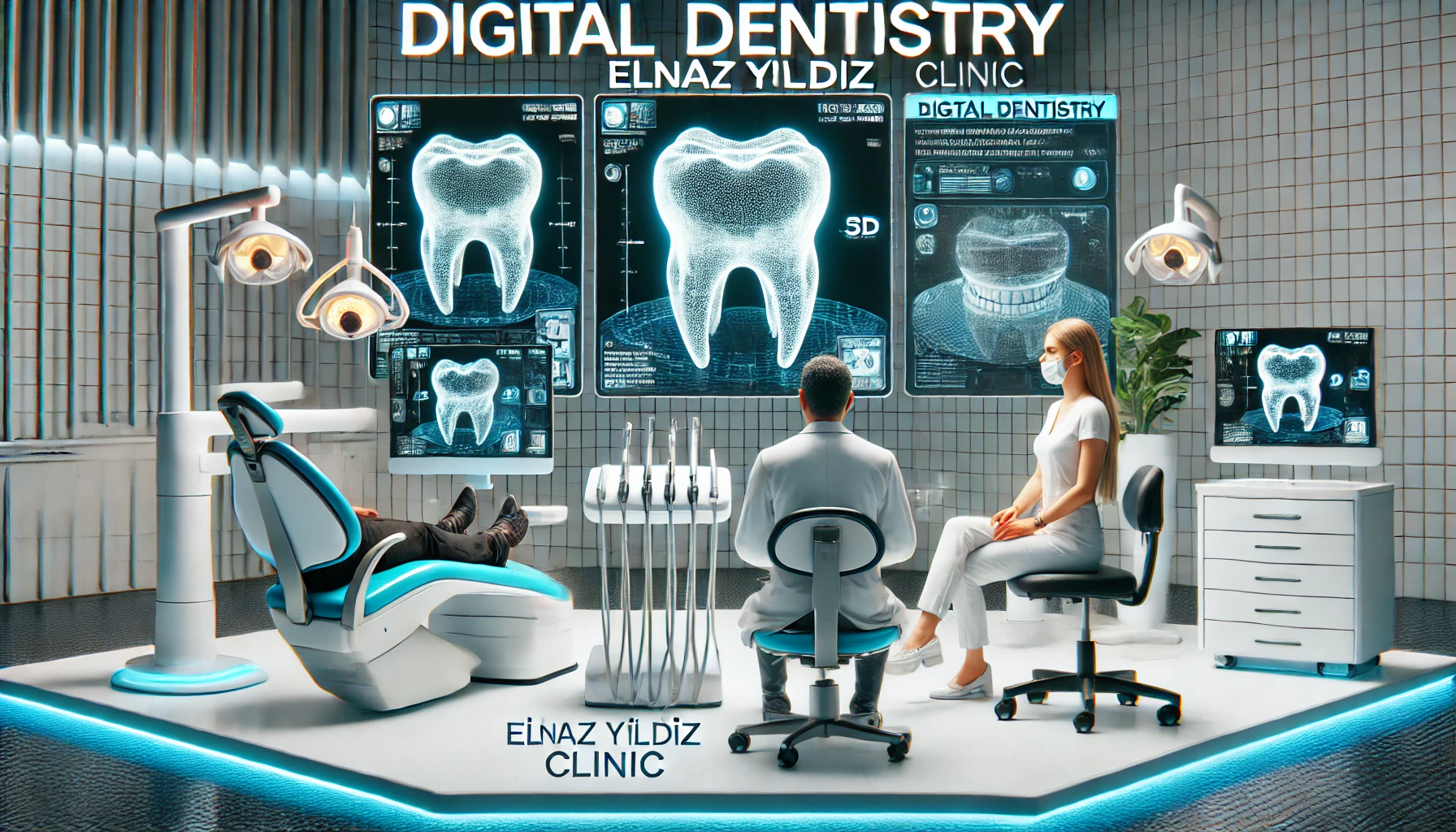 Elnaz Yıldız Kliniği’nde Alanya’da dijital diş hekimliği ile modern tedaviler.