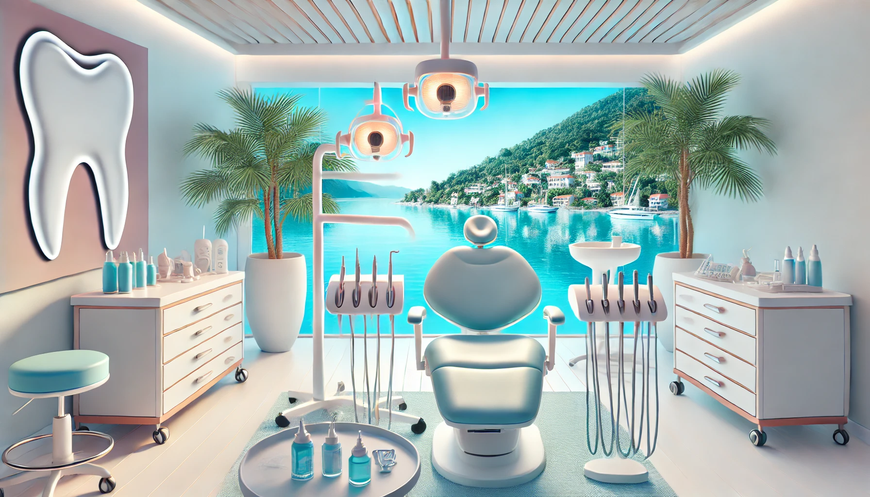 Alanya’da modern yöntemlerle diş beyazlatma hizmetleri sunan diş klinikleri.