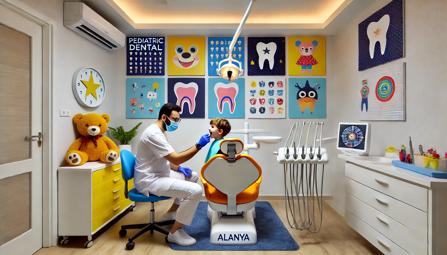 Alanya dişçi ve çocuk diş sağlığı uzmanları ile sağlıklı dişler için güvenilir tedavi.