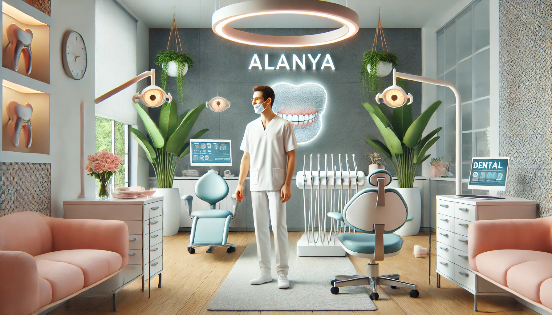 Alanya'da diş hekimi, güler yüzlü hizmet anlayışıyla etkili ve rahat tedavi süreçleri.