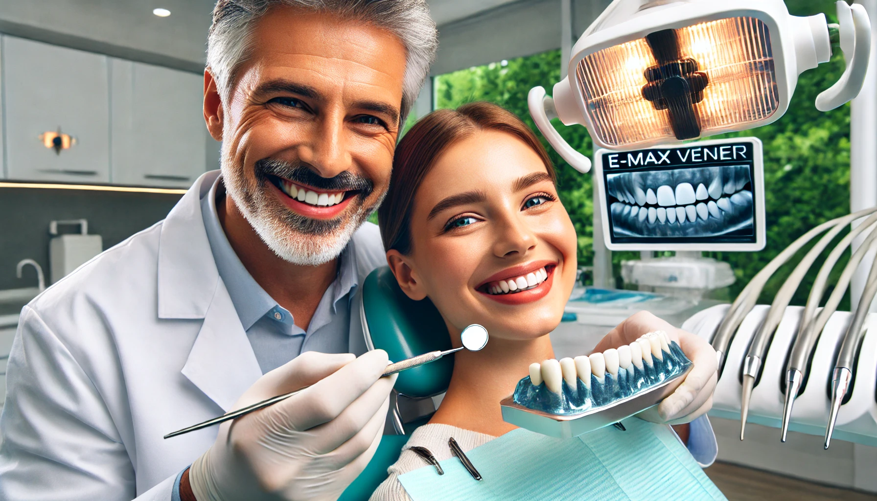 E-Max diş kaplama ile dayanıklı, ışık geçirgen ve estetik dişlere sahip olun.