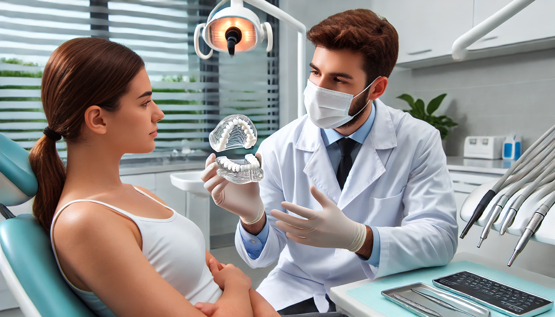 Alanya Diş Doktoruyla diş sıkma ve gıcırdatma (bruksizm) tedavisi ile çene sağlığınızı koruyun ve dişlerinize zarar vermeyin.