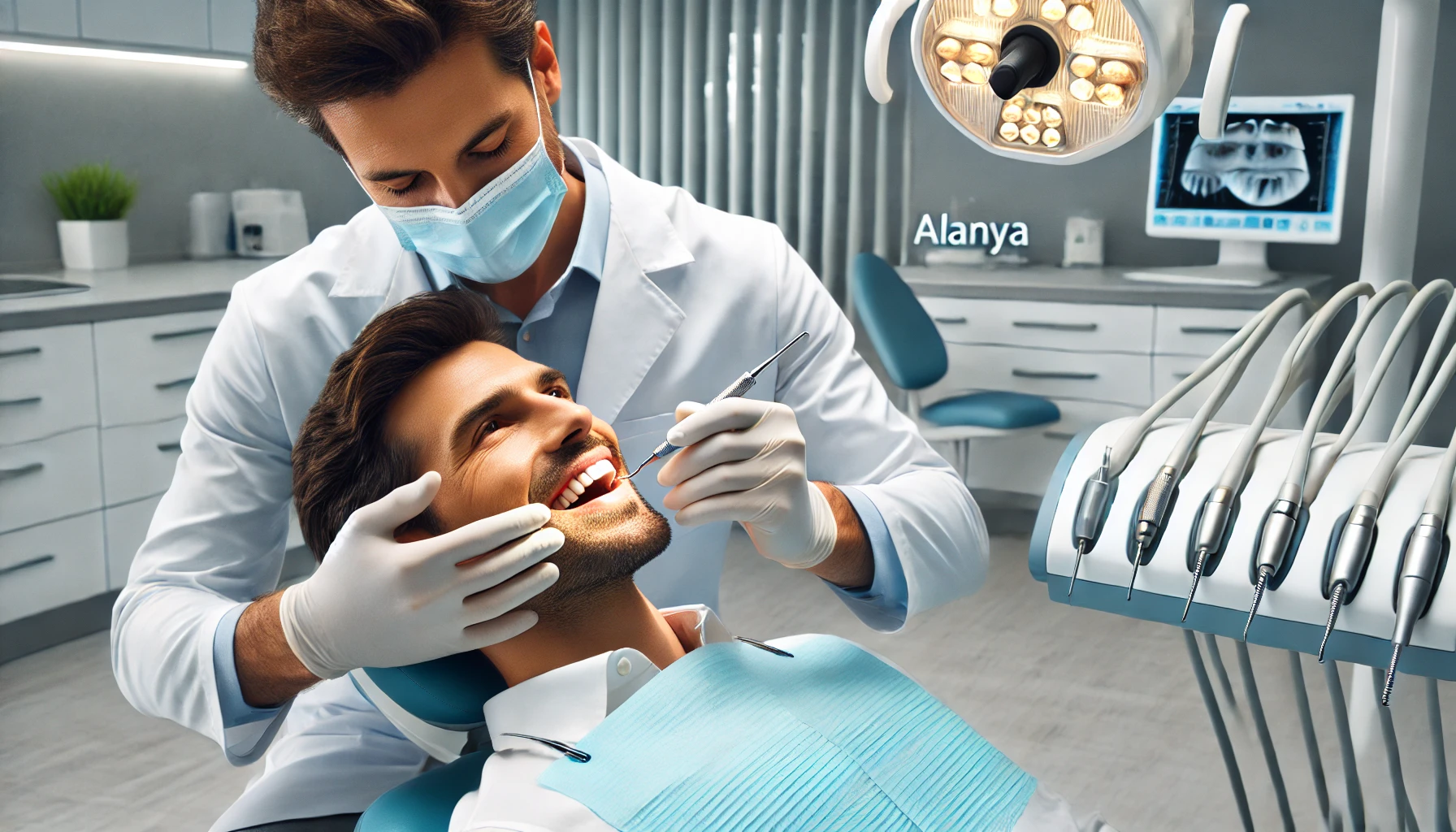 Alanya diş kliniğinde implant tedavisi ile eksik dişlerinizi kalıcı ve sağlıklı bir şekilde tamamlayın.