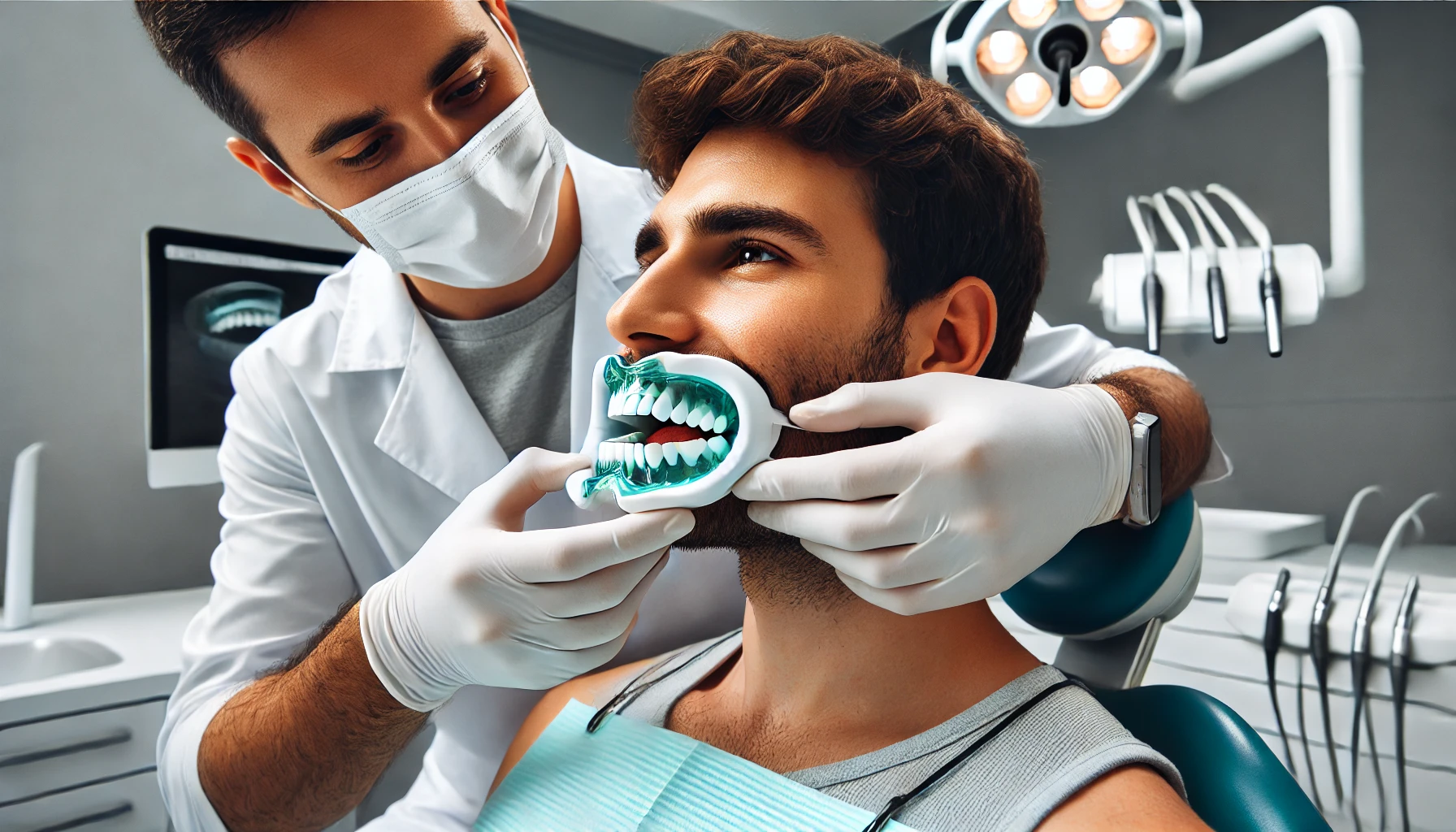 Diş sıkma ve gıcırdatmaya bağlı çene ağrıları ve diş aşınmalarına karşı Alanya’da profesyonel tedavi.