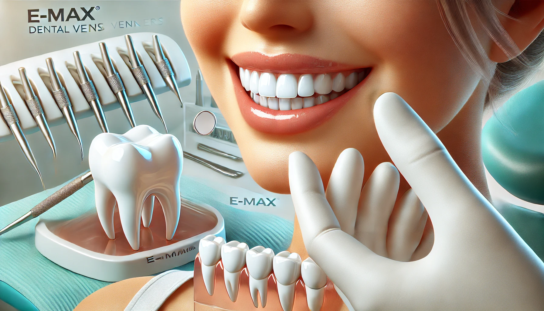 Alanya Diş Doktoru ile E-Max diş kaplama sayesinde doğal ve estetik bir gülüşe sahip olun!