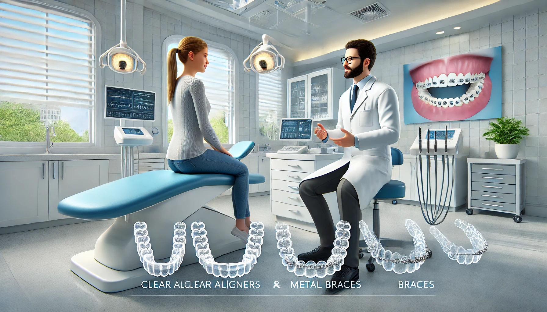 Ortodontik tedavilerde yenilikçi yöntemler: Şeffaf plaklar ve diş telleri ile düzgün dişlere sahip olun!