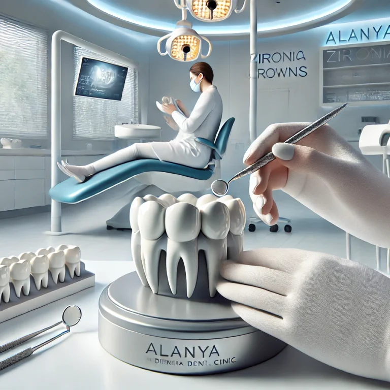 Alanya’da zirkonyum kaplama ve estetik çözümlerle sağlıklı ve estetik dişler.