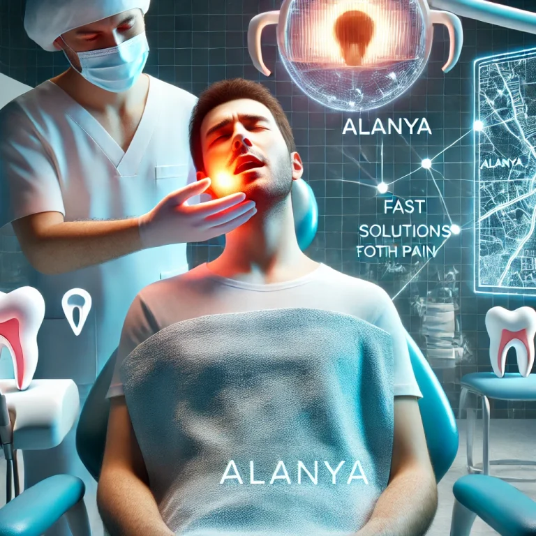 Alanya’da diş ağrısı için hızlı ve etkili çözümler sunan uzman diş hekimleri.
