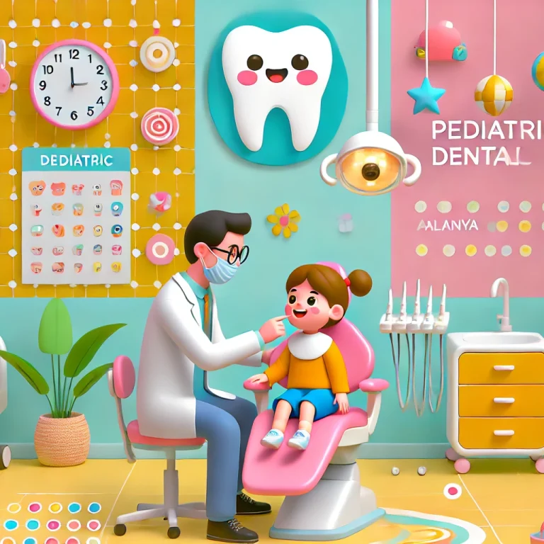 Çocuklara özel diş tedavileri sunan uzman Alanya diş doktoru.
